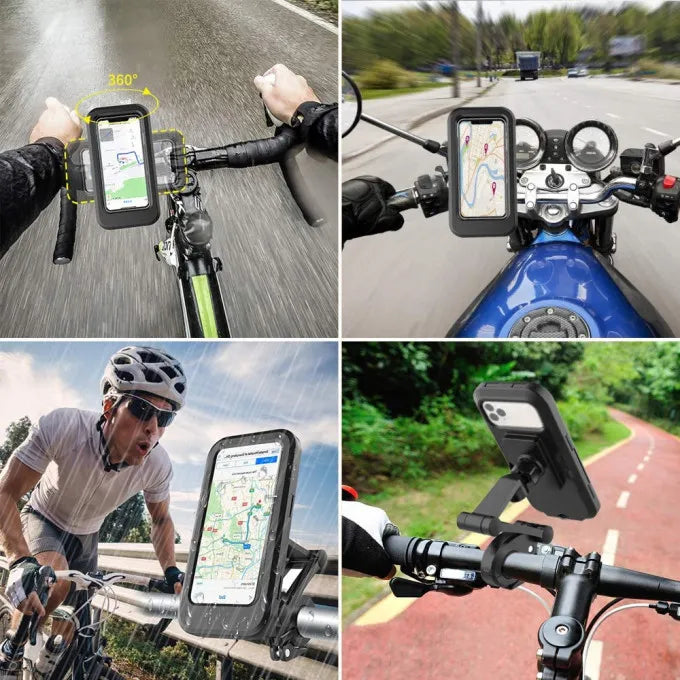 Ride Rain or Shine: The Ultimate Waterproof Bike Phone Holder